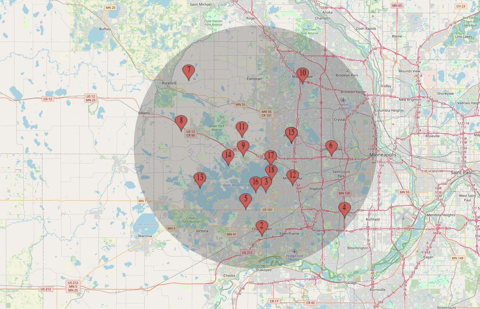 service map